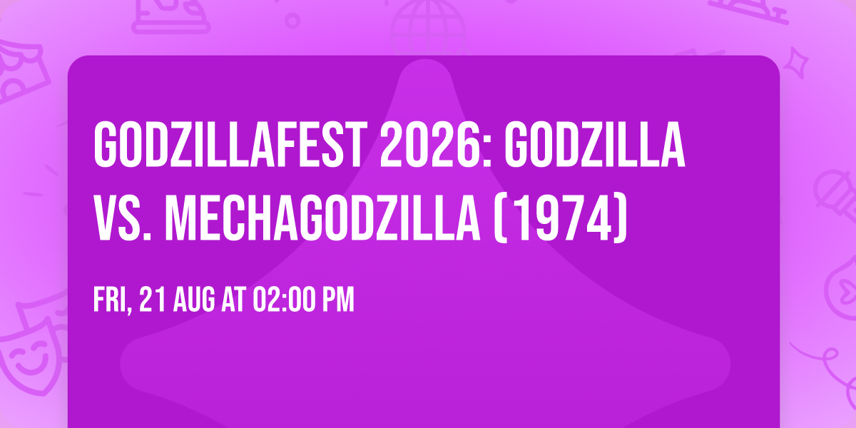 Godzillafest 2026: Godzilla vs. Mechagodzilla (1974)