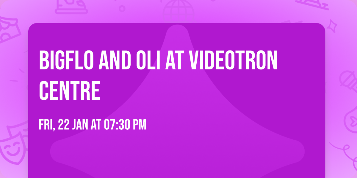 Bigflo and Oli at Videotron Centre