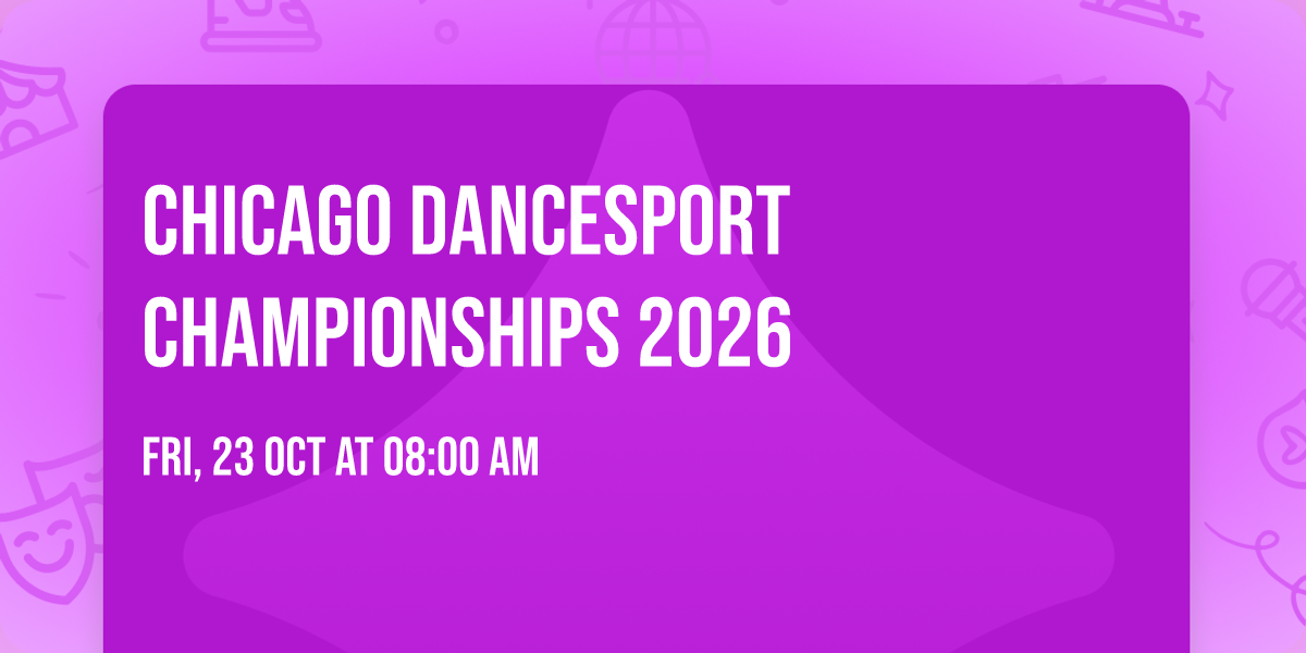 Chicago Dancesport Championships 2026