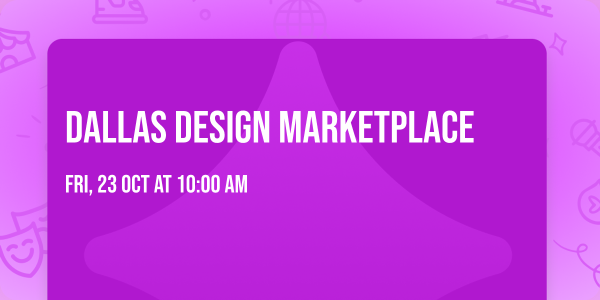 Dallas Design Marketplace