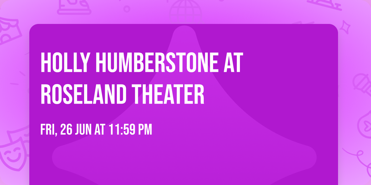 Holly Humberstone at Roseland Theater