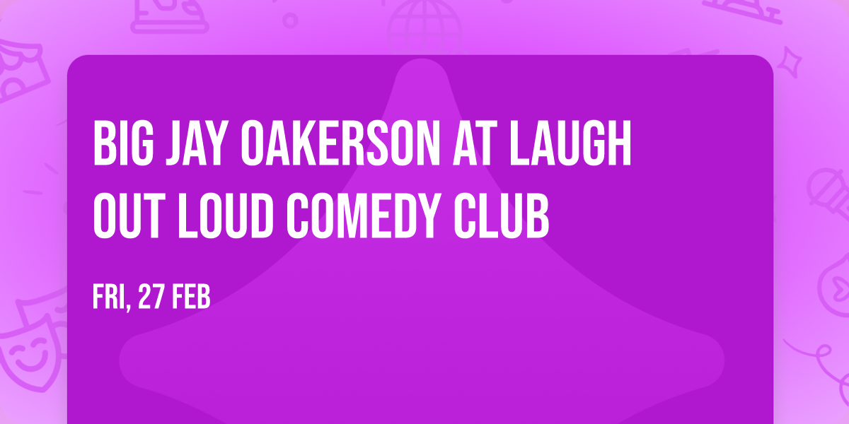 Big Jay Oakerson at Laugh Out Loud Comedy Club
