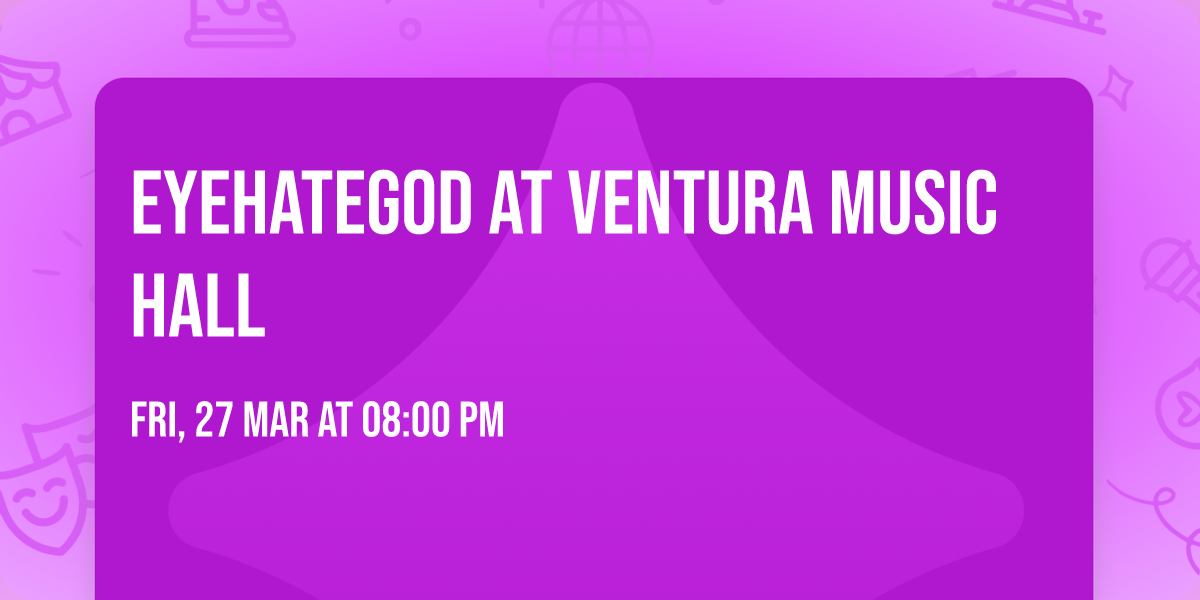 Eyehategod at Ventura Music Hall