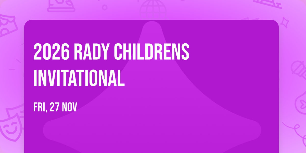 2026 Rady Childrens Invitational