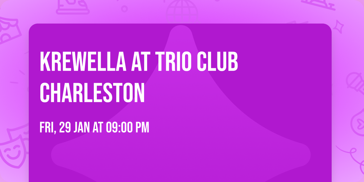Krewella at Trio Club Charleston
