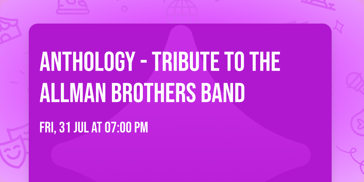 Anthology - Tribute to the Allman Brothers Band