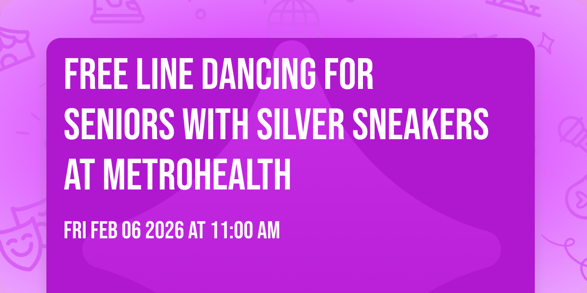 Free Line Dancing for Seniors with Silver Sneakers at MetroHealth