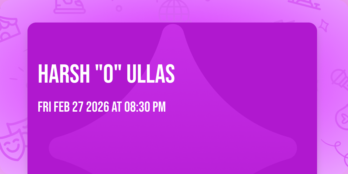 Harsh "O" Ullas
