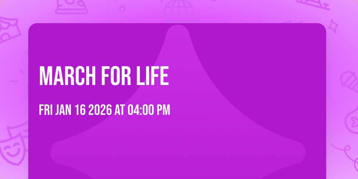 March For Life
