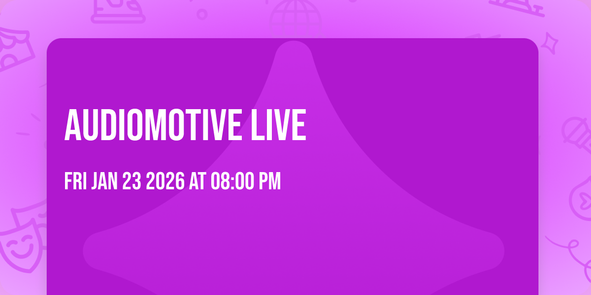 Audiomotive Live