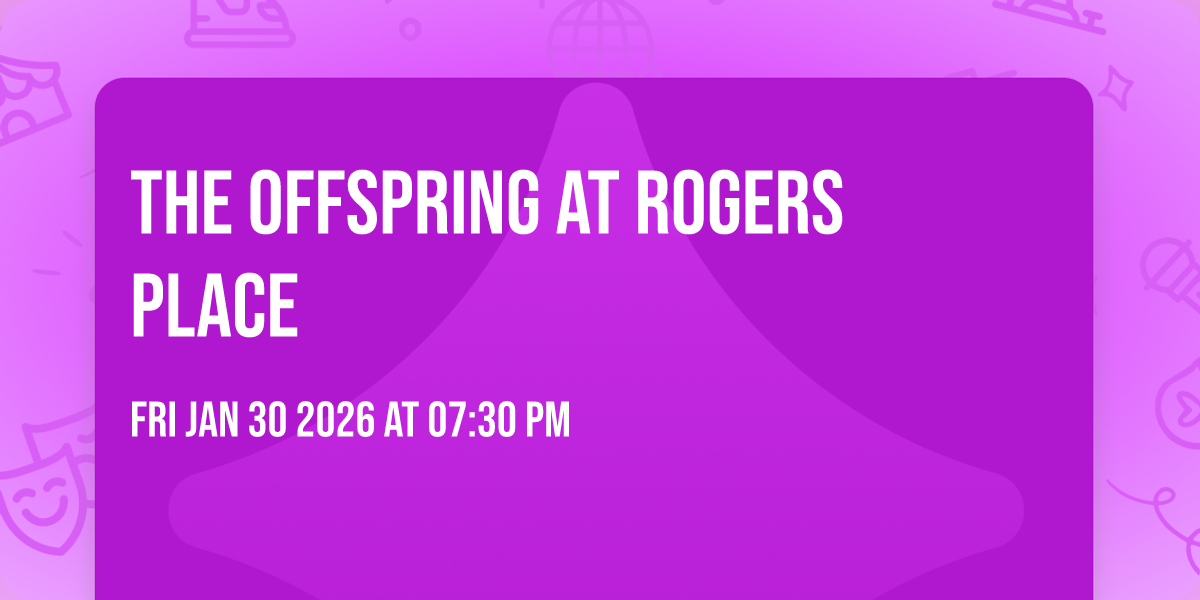 The Offspring at Rogers Place