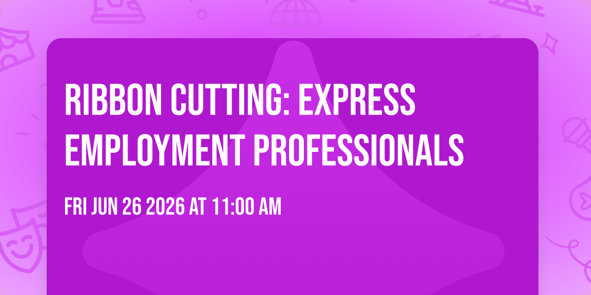 Ribbon Cutting: Express Employment Professionals