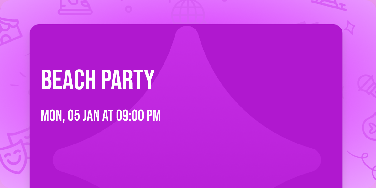 Beach Party