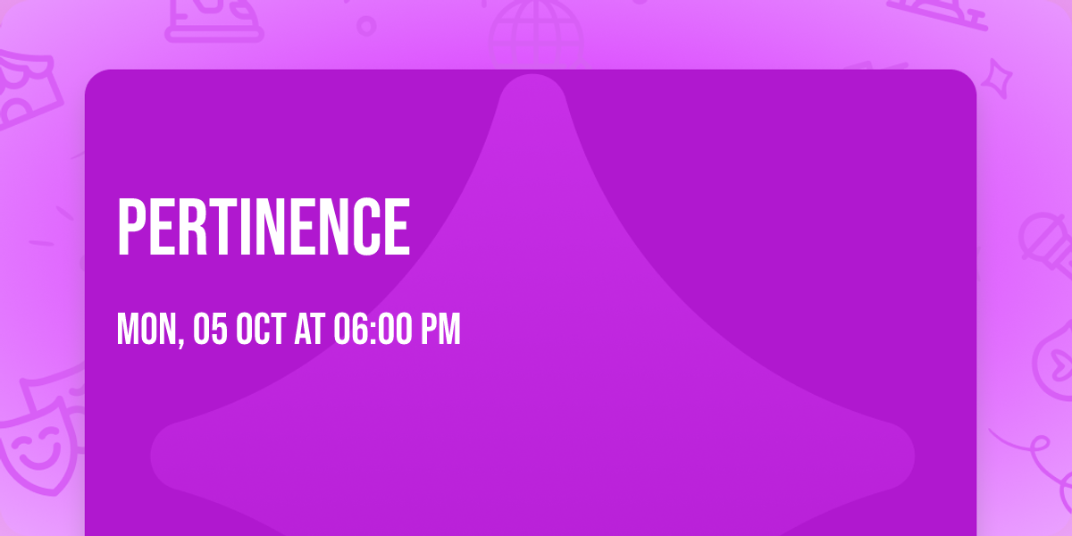 Pertinence