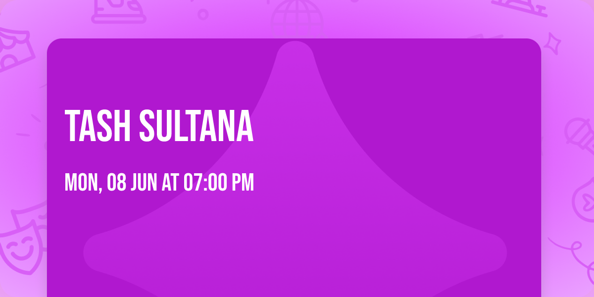 Tash Sultana