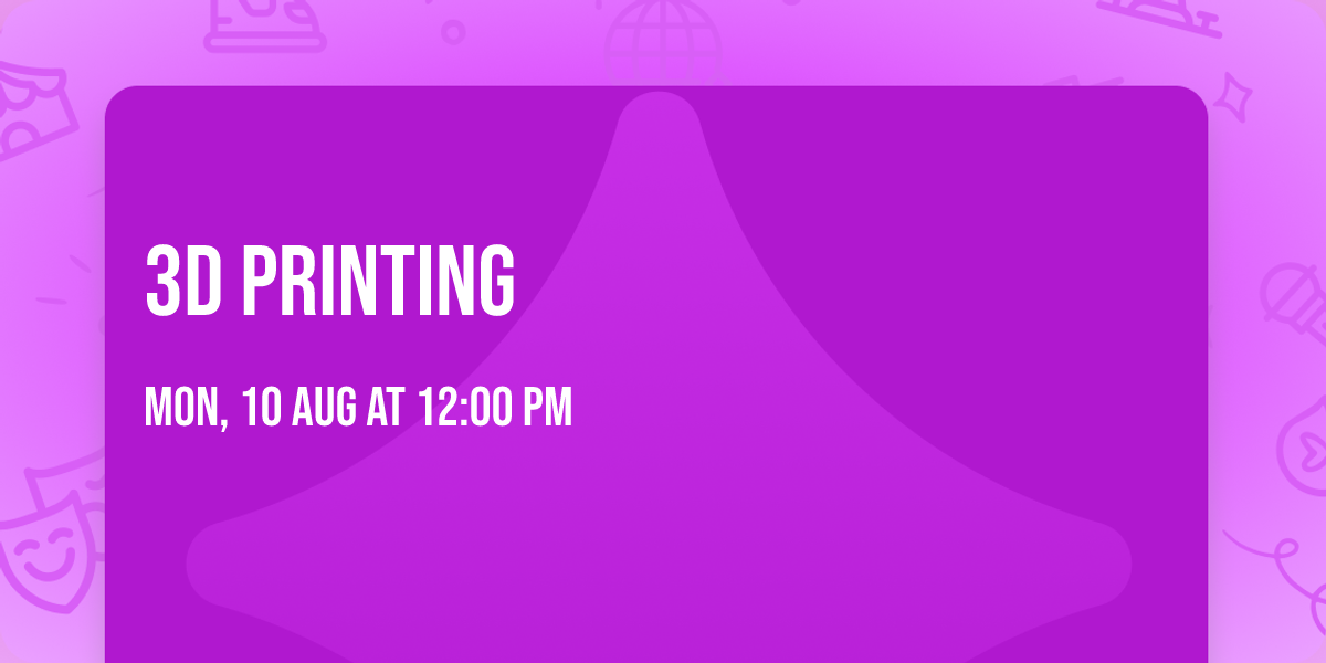 3D Printing