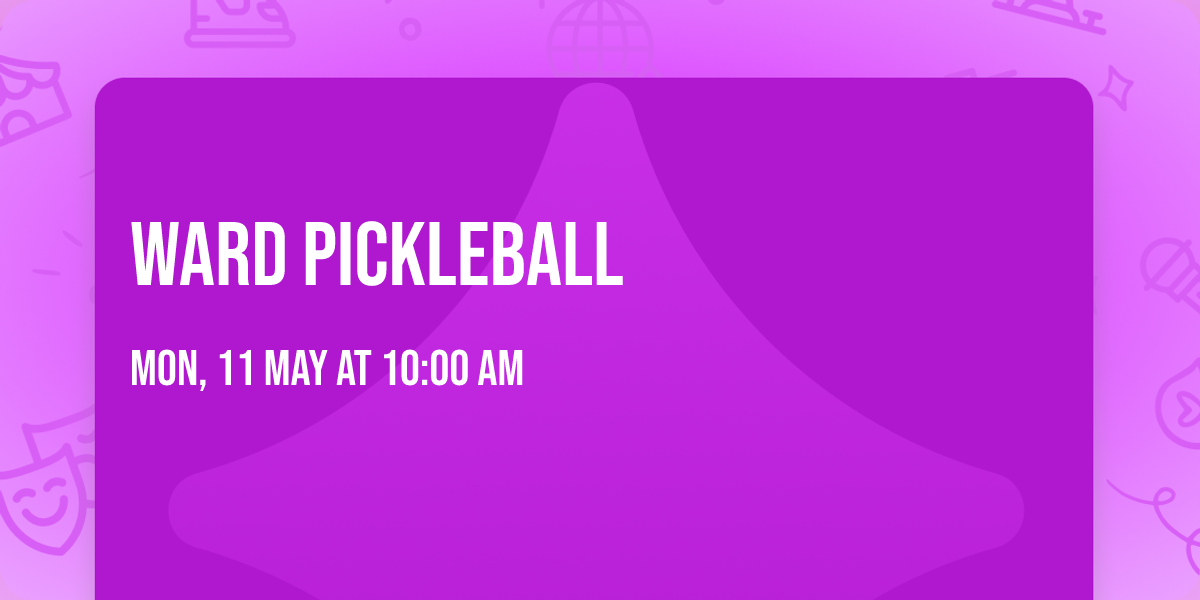 Ward Pickleball