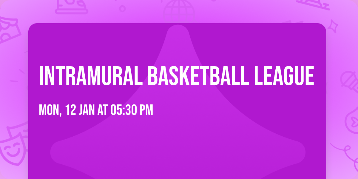 Intramural Basketball League
