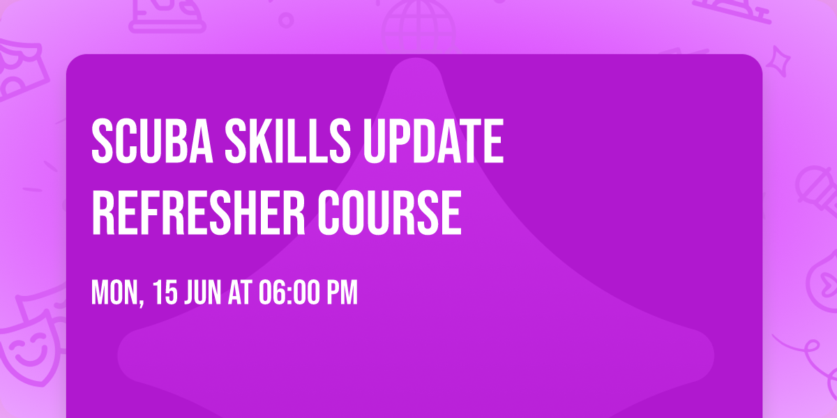 Scuba Skills Update Refresher Course