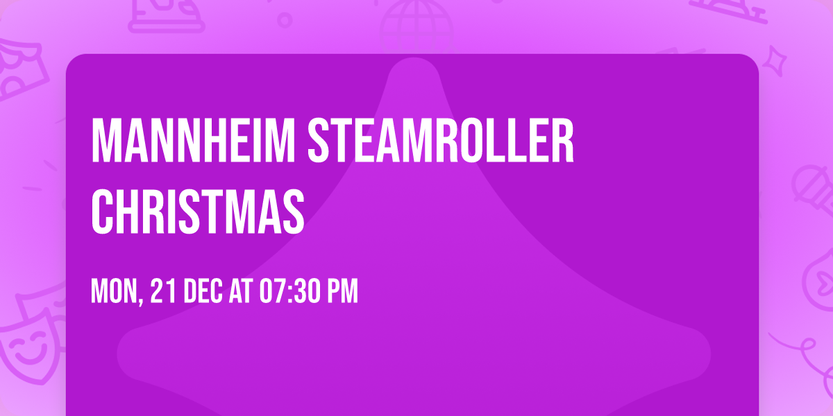 Mannheim Steamroller Christmas
