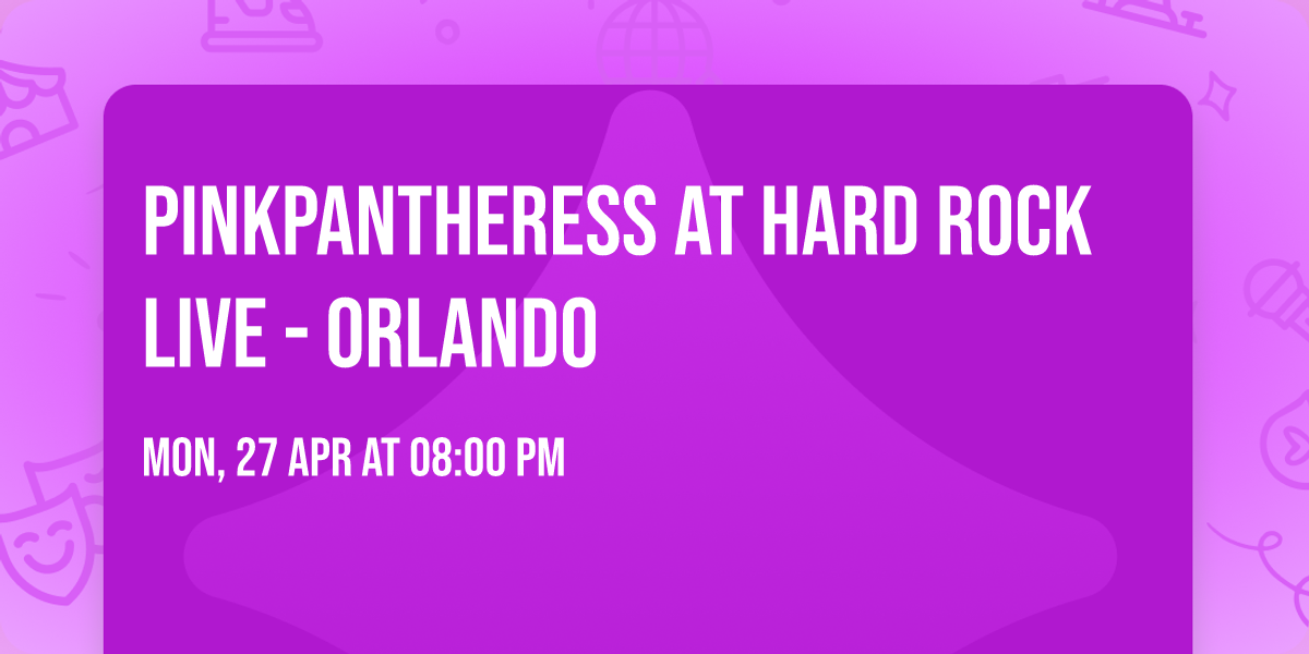 PinkPantheress at Hard Rock Live - Orlando