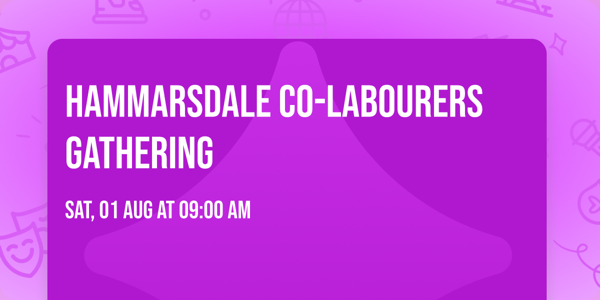 Hammarsdale Co-Labourers Gathering