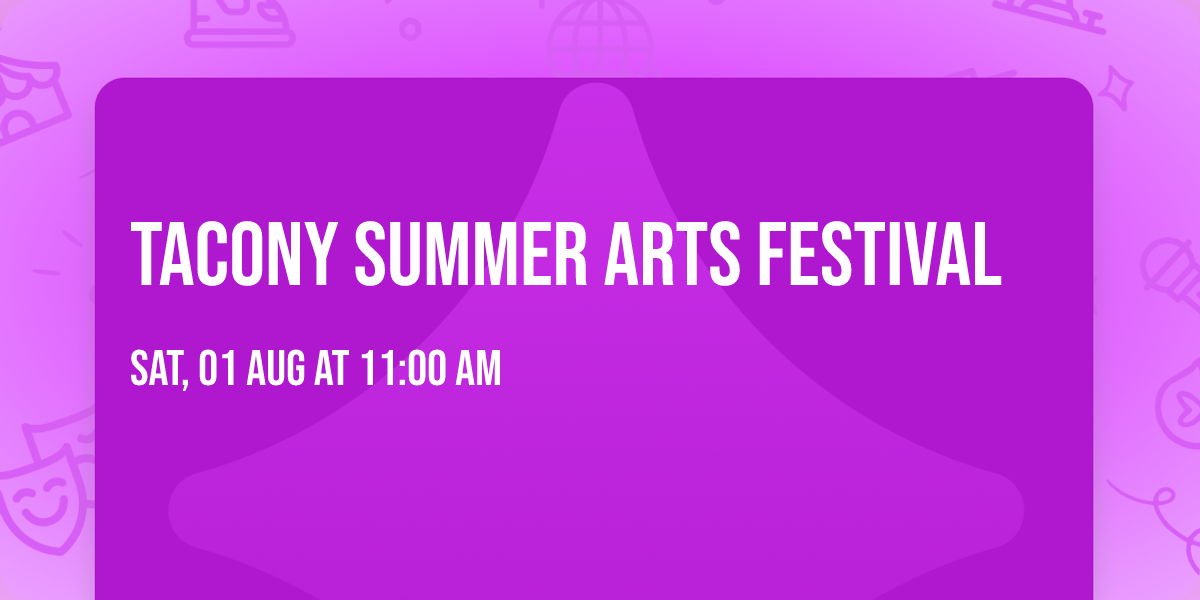 Tacony Summer Arts Festival