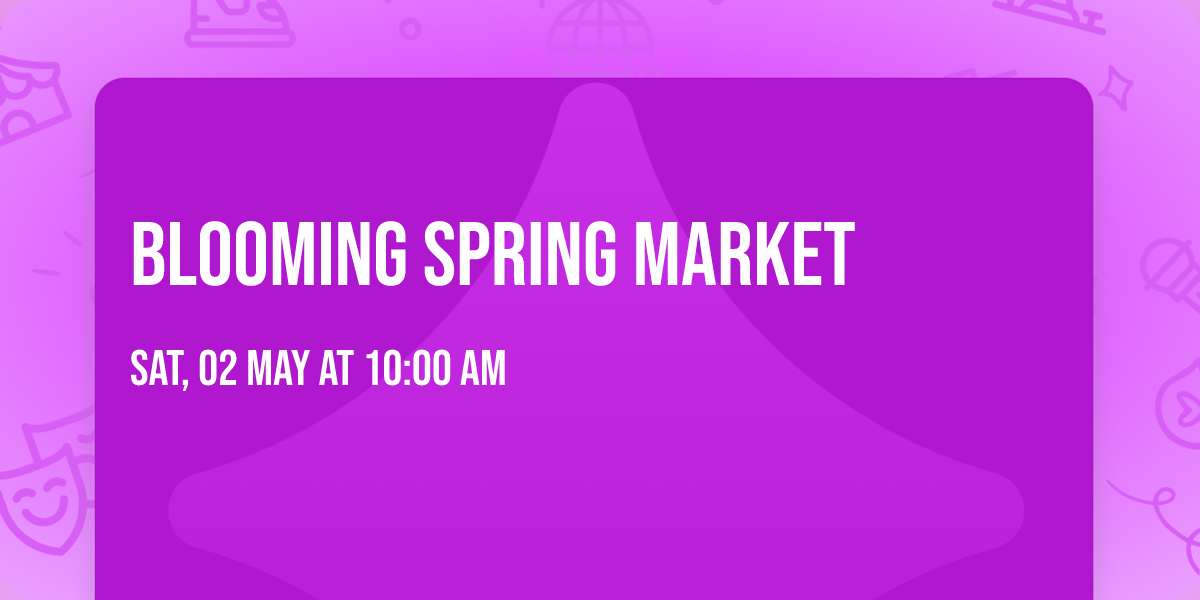 Blooming Spring Market 