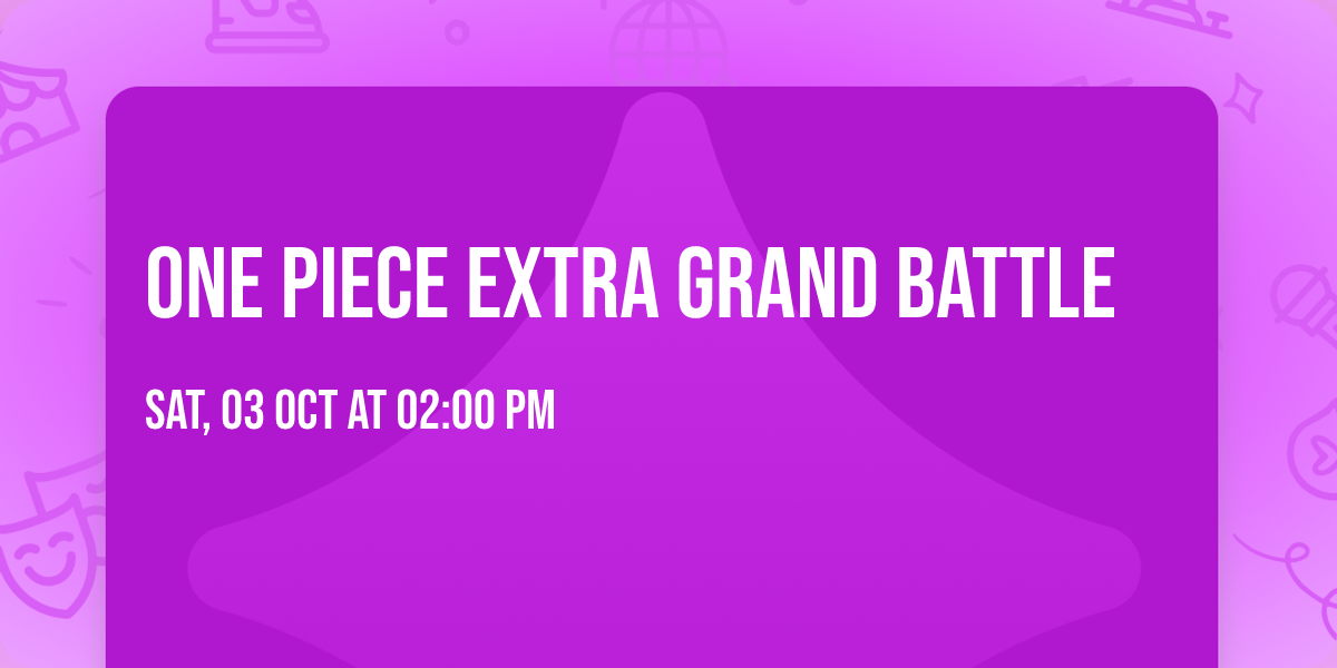 One Piece Extra Grand Battle