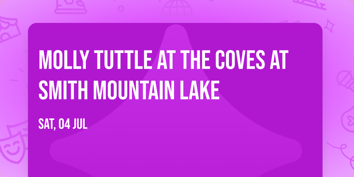 Molly Tuttle at The Coves at Smith Mountain Lake