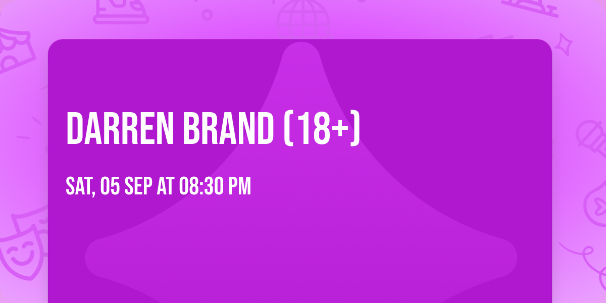 Darren Brand (18+)