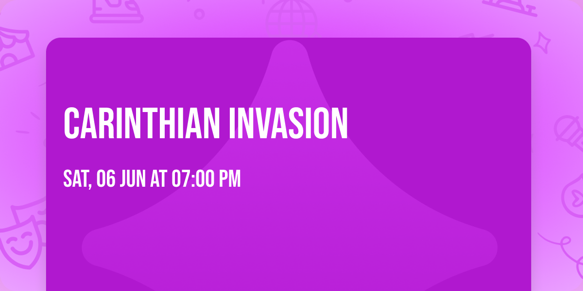 CARINTHIAN INVASION