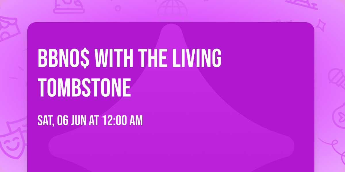 bbno$ with The Living Tombstone