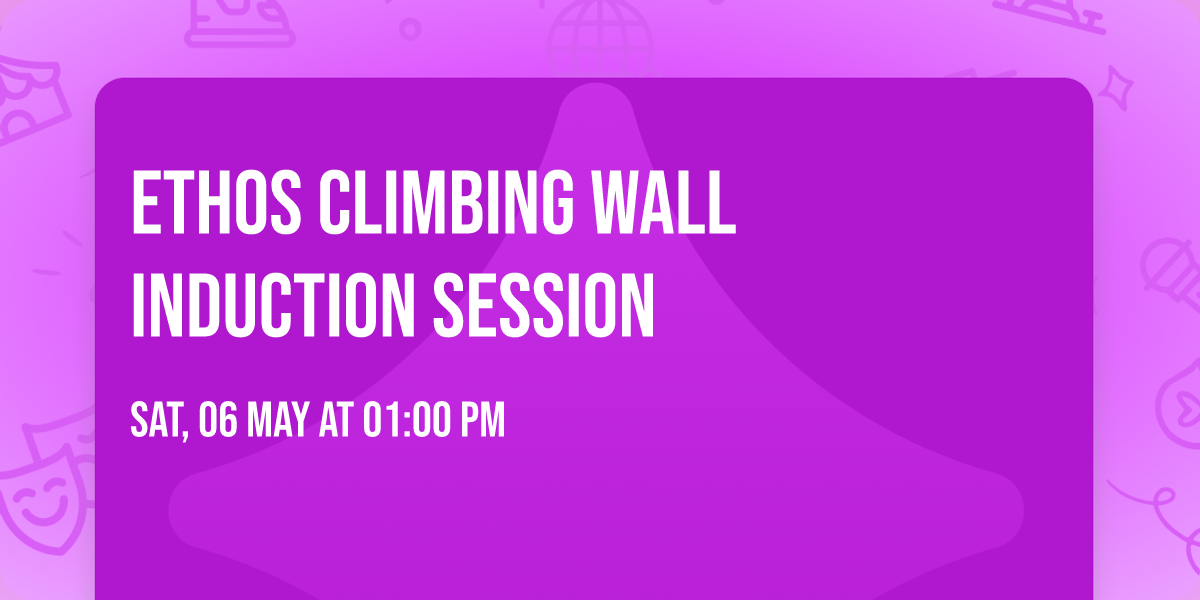Ethos Climbing Wall Induction Session