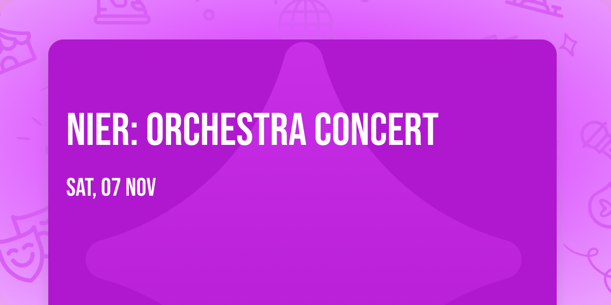 NieR: Orchestra Concert