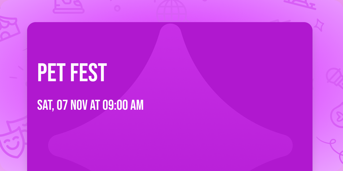 Pet Fest