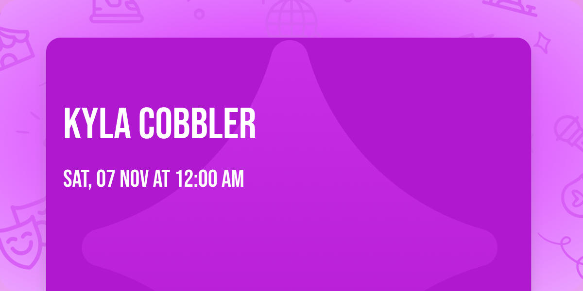 Kyla Cobbler