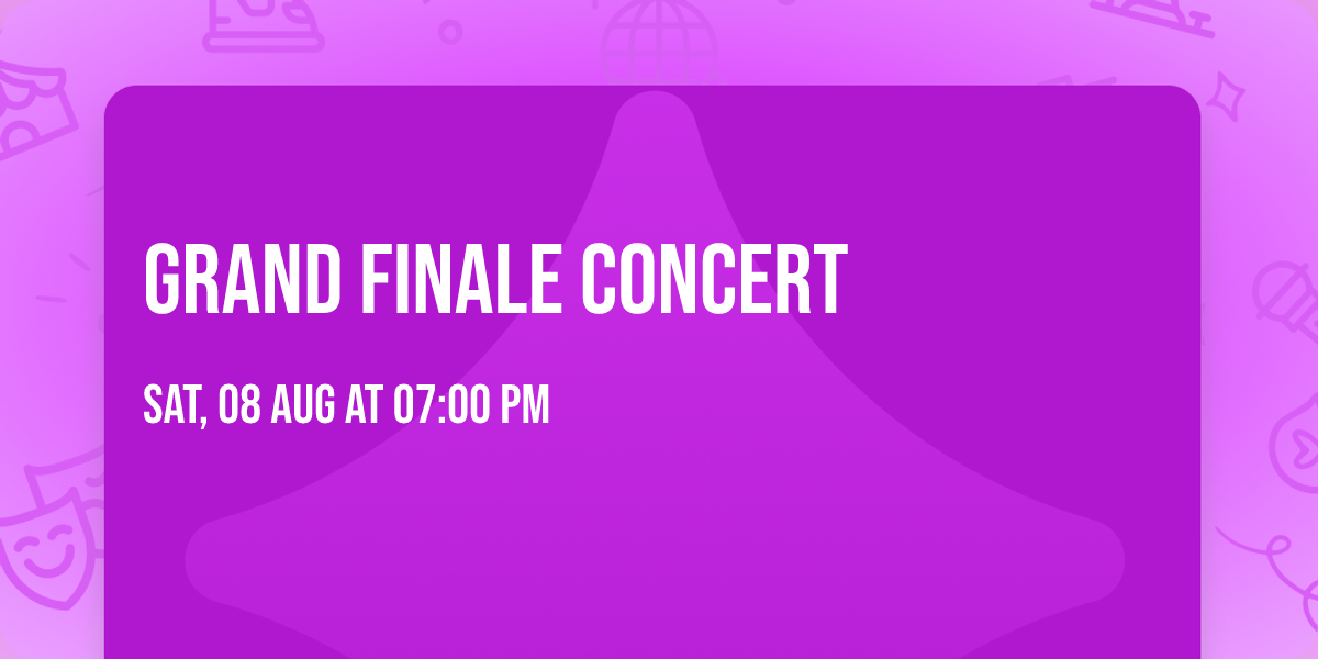 Grand Finale Concert