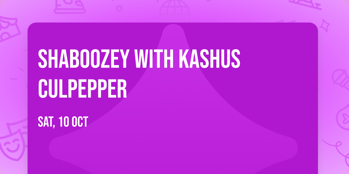 Shaboozey with Kashus Culpepper