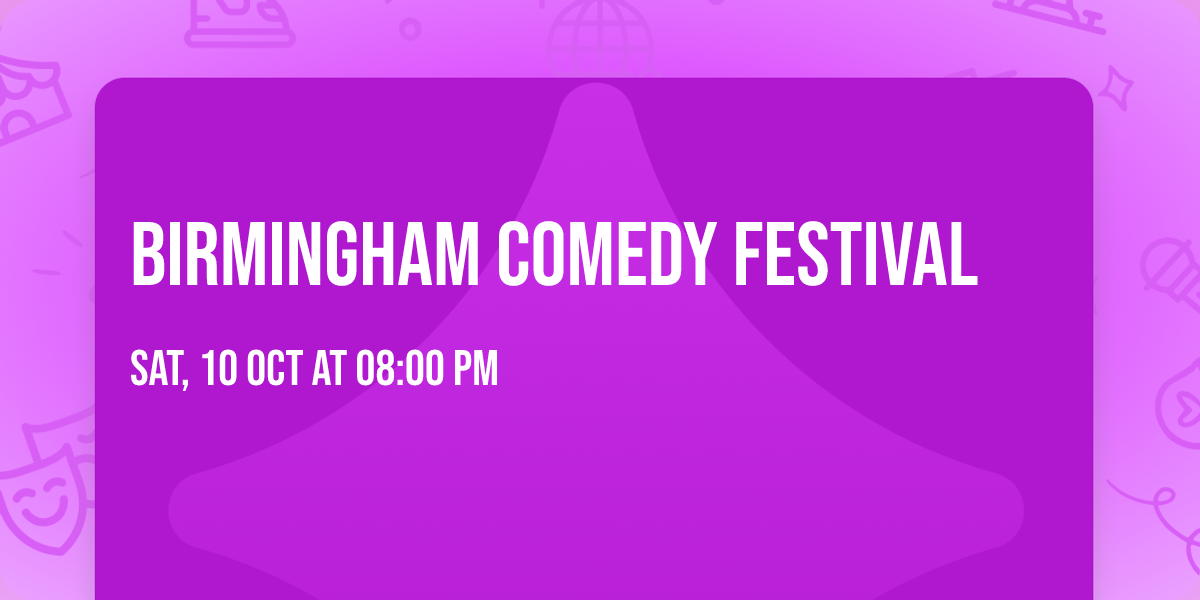 Birmingham Comedy Festival