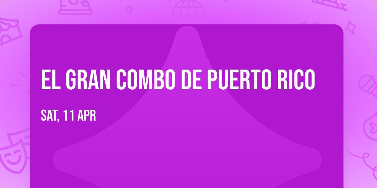 El Gran Combo de Puerto Rico