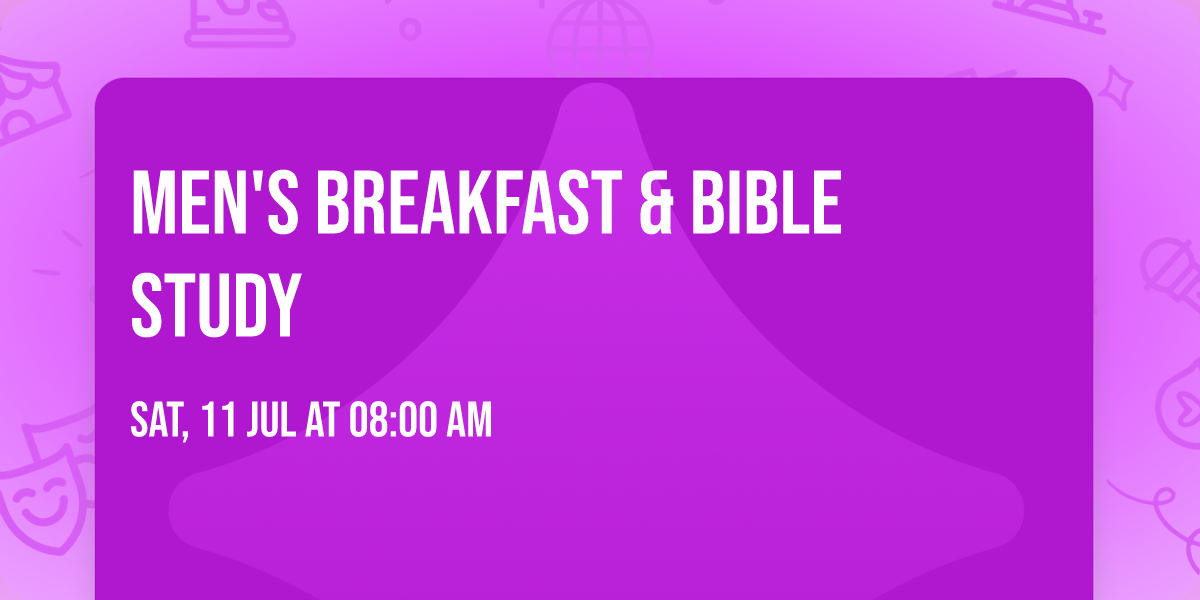 Men's Breakfast & Bible Study 