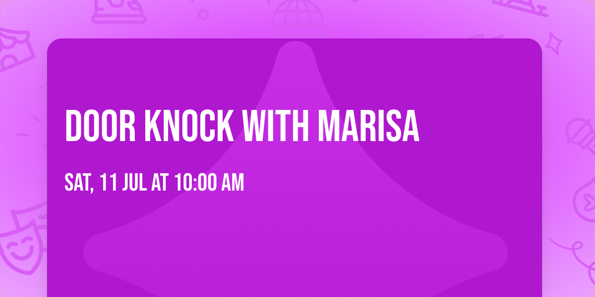 Door Knock with Marisa