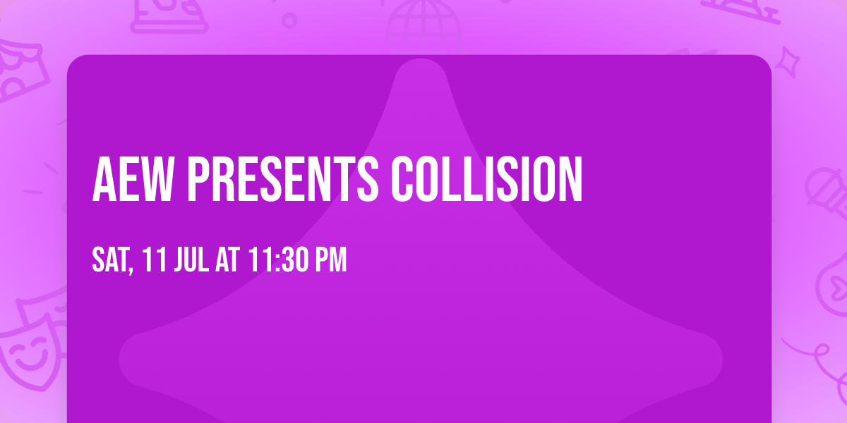 AEW Presents Collision