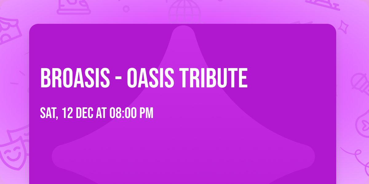 BrOasis - Oasis Tribute
