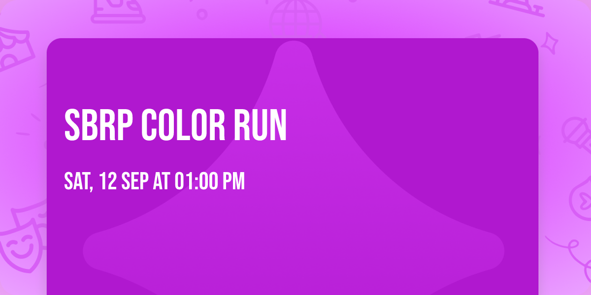 SBRP Color Run