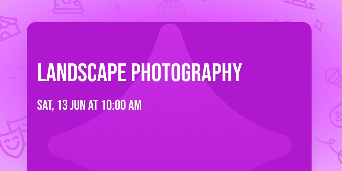 Landscape Photography