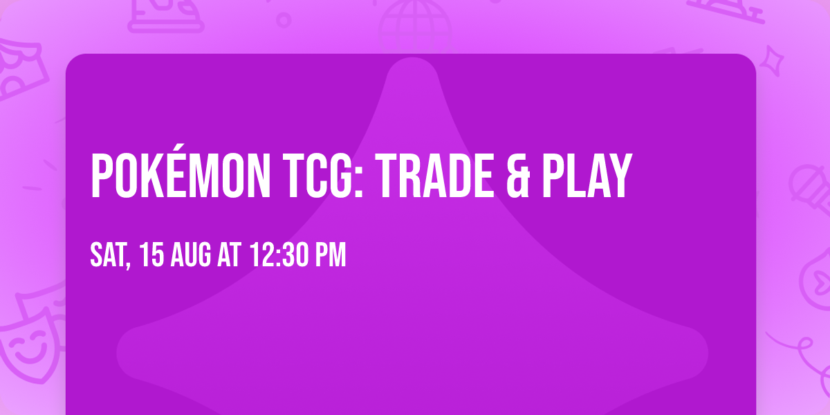Pok\u00e9mon TCG: Trade & Play