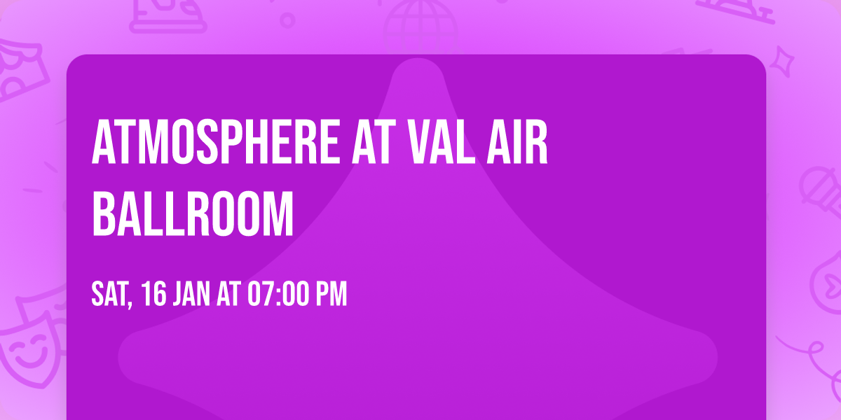 Atmosphere at Val Air Ballroom