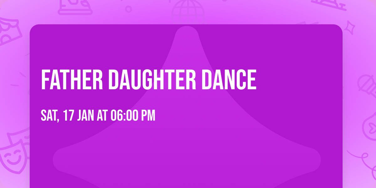 Father Daughter Dance 